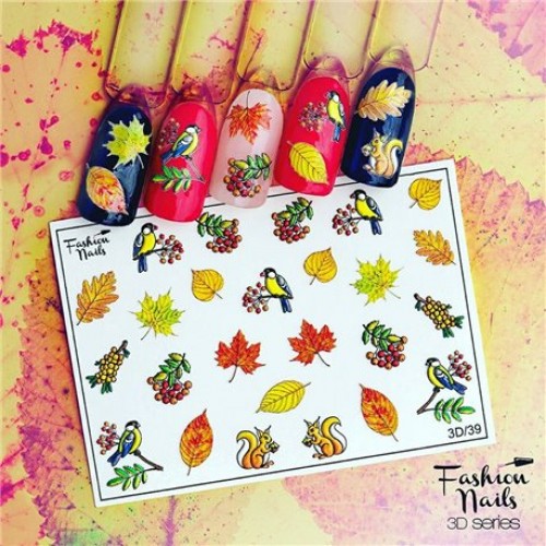 FASHION NAILS 3D SLIDER 39